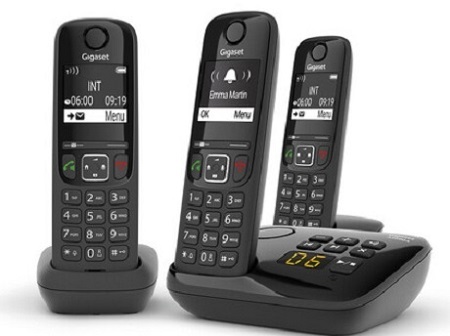 Téléphone fixe Gigaset  AS 690 A Trio répondeur