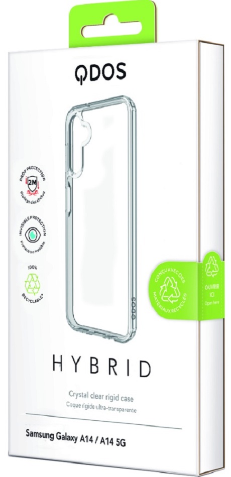 Coque Hybrid Qdos Galaxy A14 5G/4G transparente